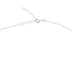 Collana argento con zirconi verdi e bianchi Sovrani