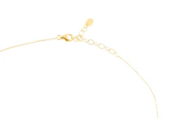 Collana argento dorato con ciondolo di malachite Selezione zanolli