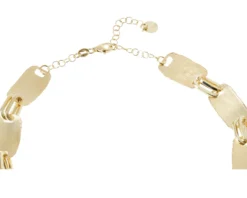 Collana argento dorato satinato Selezione zanolli