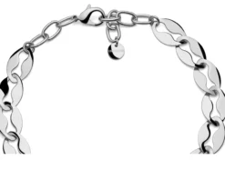 Collana dinamica in bronzo bianco Unoaerre