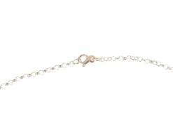 Collana leila argento con cubo di agata nera Selezione zanolli