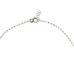 Collana leila argento con cubi di agata nera Selezione zanolli