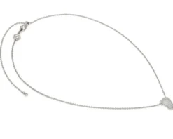 Collana life poetry argento piedino con pavè di zirconi Nomination