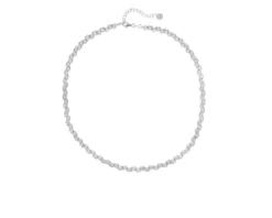 Collana luce argento con cubic zirconia Sovrani