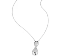 Collana ottone con cubic zirconia Sovrani