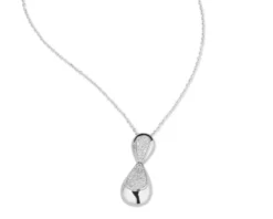 Collana ottone con cubic zirconia Sovrani