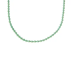 Collana perleadi verde Antica murrina