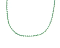 Collana perleadi verde Antica murrina