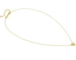 Collana petit sparkle argento dorato cuore e zirconi Nomination