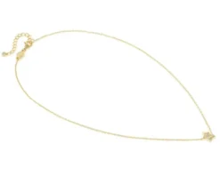 Collana petit sparkle argento dorato stella e zirconi Nomination