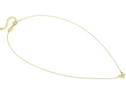 Collana petit sparkle argento dorato farfalla e zirconi Nomination