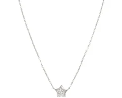 Collana petit sparkle argento stella e zirconi Nomination
