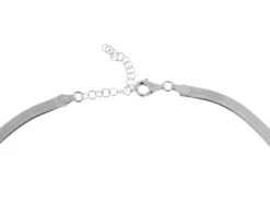 Collana piatta argento Selezione zanolli