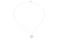 Collana stella oro 750‰ e diamante Selezione zanolli
