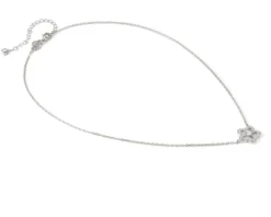 Collana sweet madame argento fiore bianco Nomination