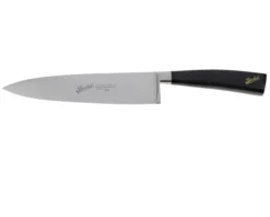 Coltello cucina elegance acciaio con manico nero Berkel