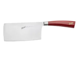 Coltello cuoco cinese elegance acciaio con manico rosso Berkel