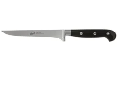 Coltello disosso elegance acciaio con manico nero Berkel