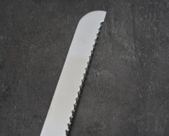Coltello pane/panettone argento in stile inglese usato ricondizionato Zanolli vintage