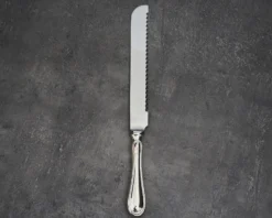 Coltello pane/panettone argento in stile inglese usato ricondizionato Zanolli vintage