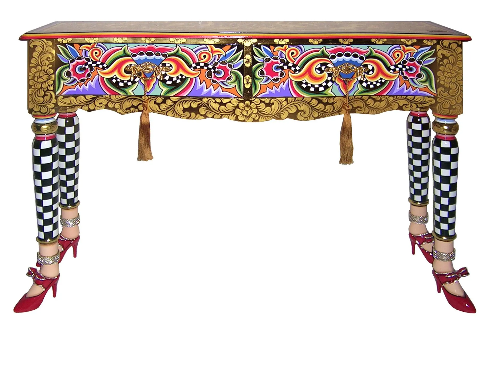 Console table versailles dipinta a mano Tom's drag