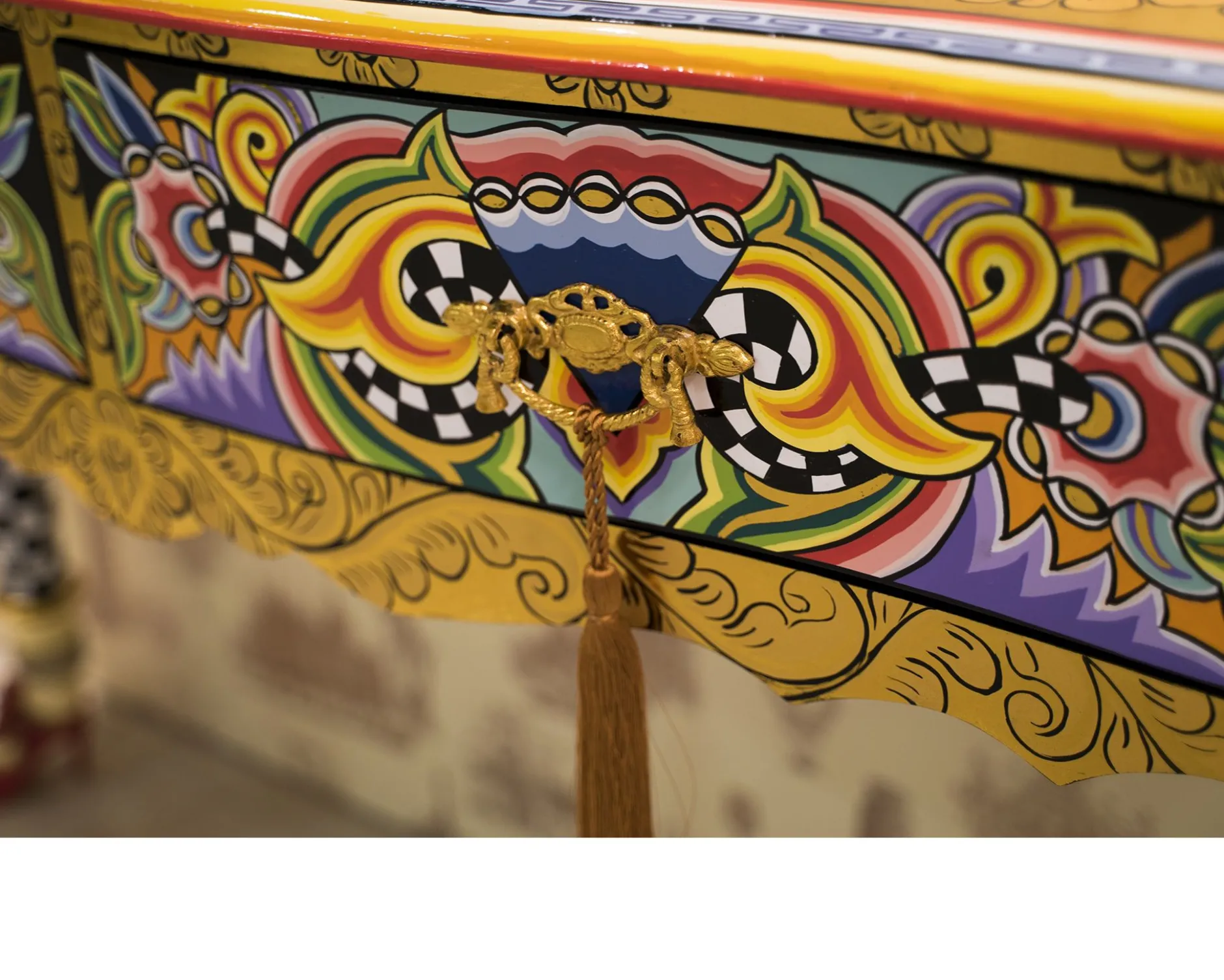 Console table versailles dipinta a mano Tom's drag