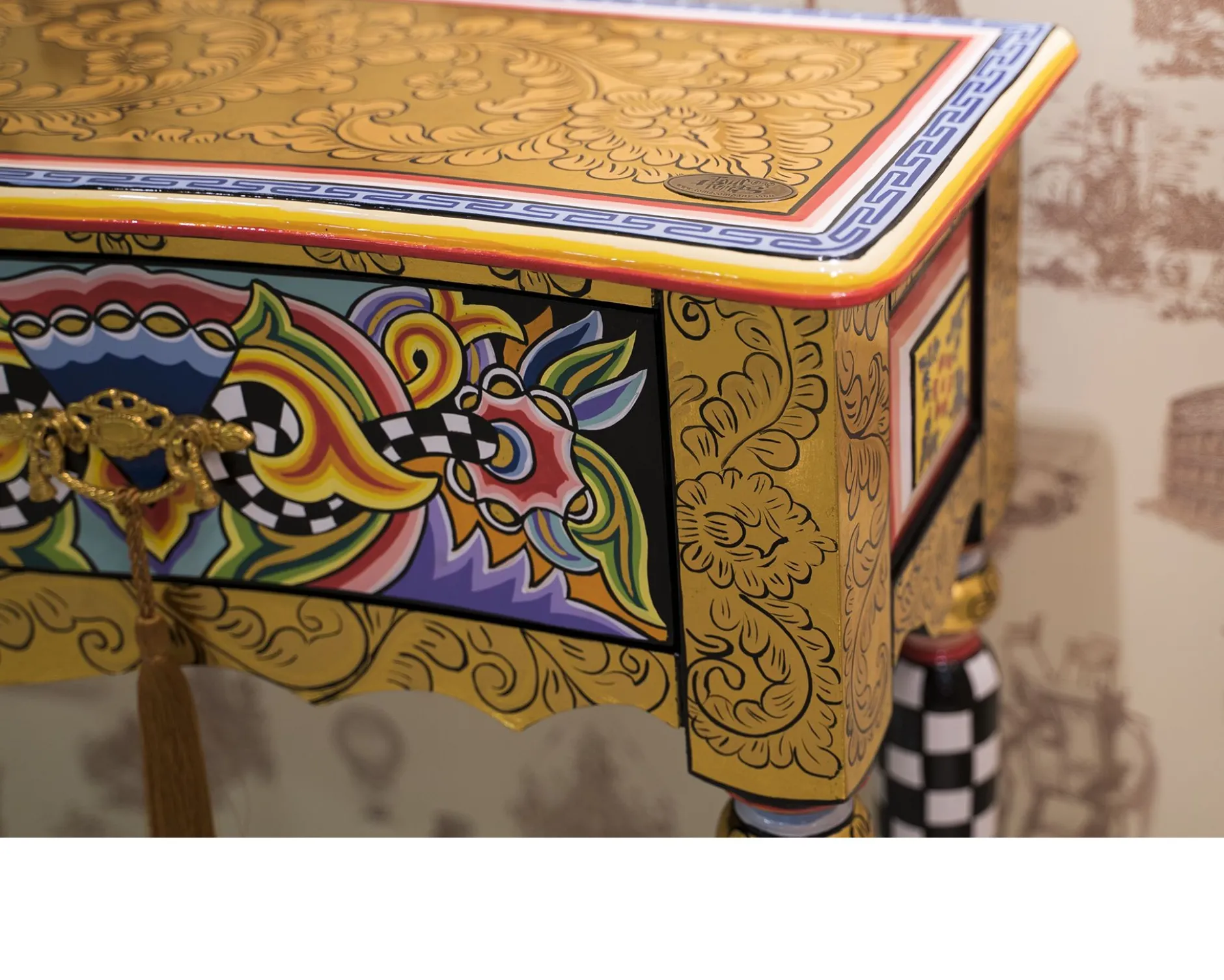 Console table versailles dipinta a mano Tom's drag