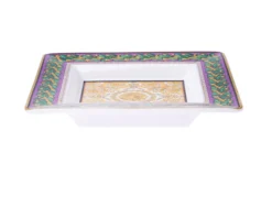 Coppa quadra barocco mosaic porcellana Versace