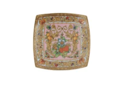 Coppa quadra le jardin porcellana Versace