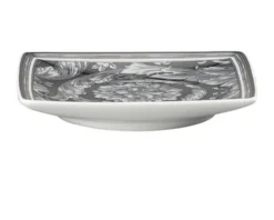 Coppa quadra piana barocco haze porcellana Versace