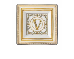 Coppa quadra virtus gala porcellana bianco Versace