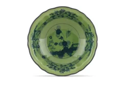Coppetta oriente italiano malachite porcellana Richard ginori