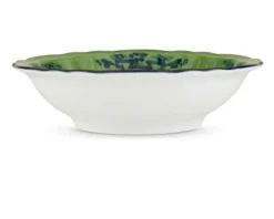 Coppetta oriente italiano malachite porcellana Richard ginori