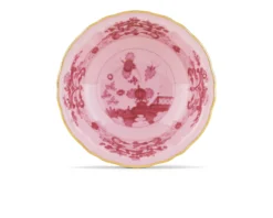 Coppetta oriente italiano porpora porcellana Richard ginori