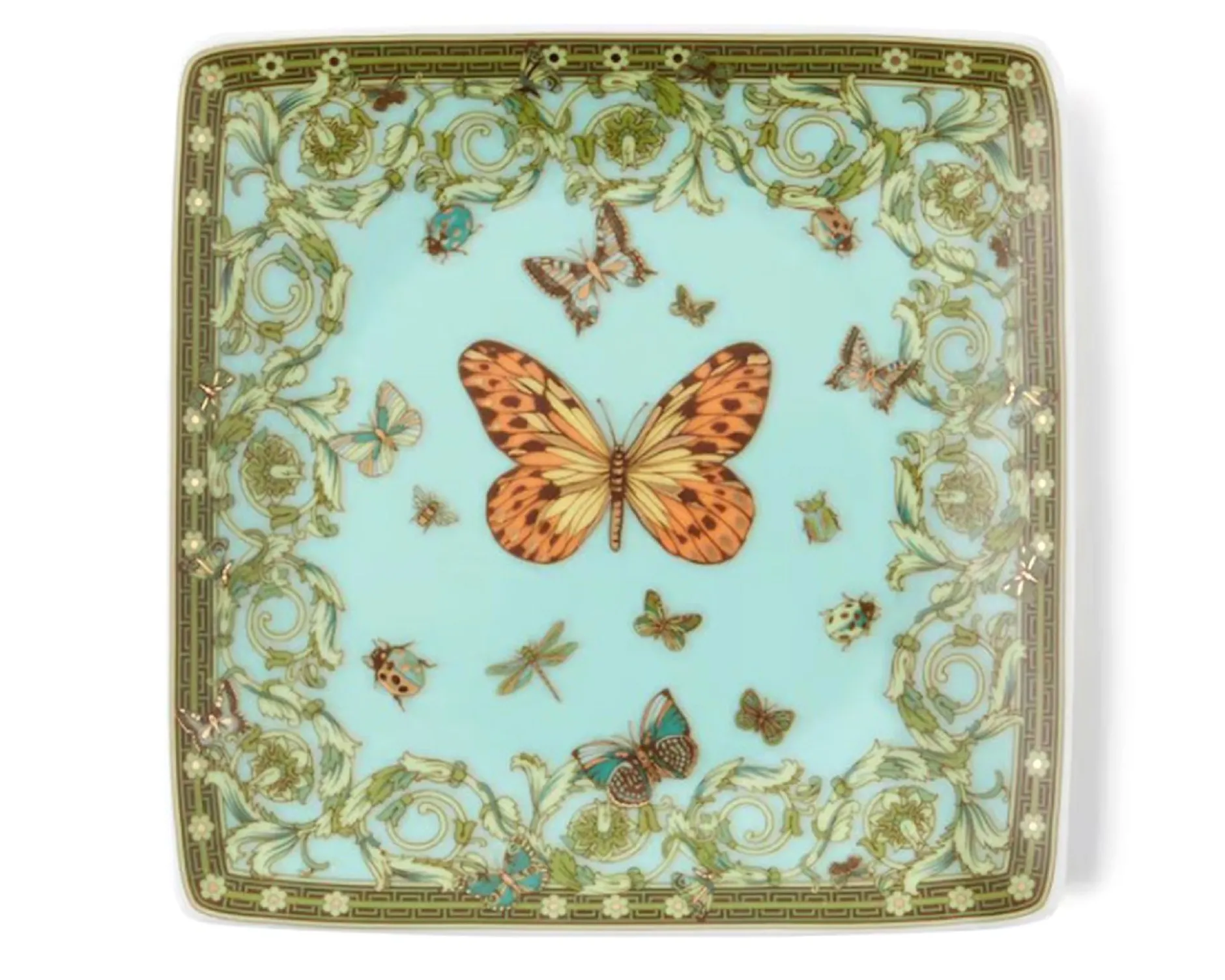 Coppetta quadra le jardin anniversary porcellana green Versace
