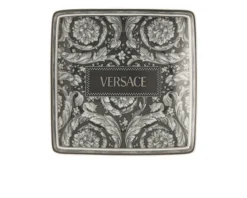 Coppetta quadra piana barocco haze porcellana Versace