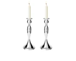 Coppia di candelieri argento Selezione zanolli