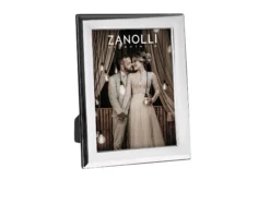 Cornice argento a fascia liscia Selezione zanolli