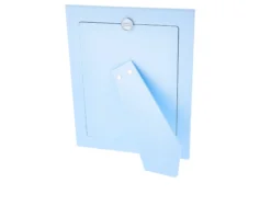 Cornice forever friends argento pvd orsetto celeste Selezione zanolli