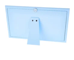 Cornice forever friends argento pvd orsetto primo anno celeste Selezione zanolli