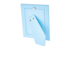 Cornice orsetto sleepy argento pvd con decorazione celeste Selezione zanolli