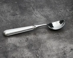 Cucchiaino gelato argento in stile inglese usato ricondizionato Zanolli vintage