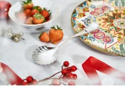 Cucchiaio fragola argento in stile inglese Selezione zanolli