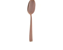 Cucchiaio tavola flat copper acciaio Sambonet