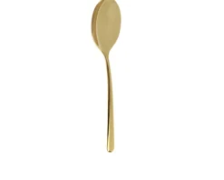Cucchiaio tavola linear gold acciaio Sambonet