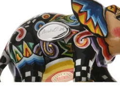 Elefante miss baba dipinto a mano Tom's drag