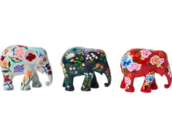 Elephant parade friendly flower 3 pezzi Elephant parade
