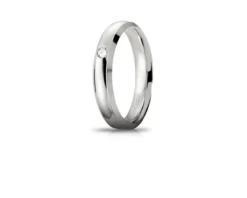 Fede orion oro 750‰ con diamante Unoaerre