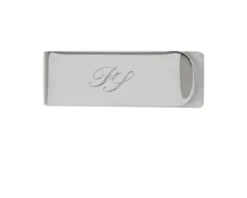 Fermasoldi argento con lavorazione pelle Selezione zanolli