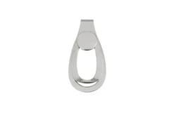 Fermasoldi ideale argento con tondo Selezione zanolli